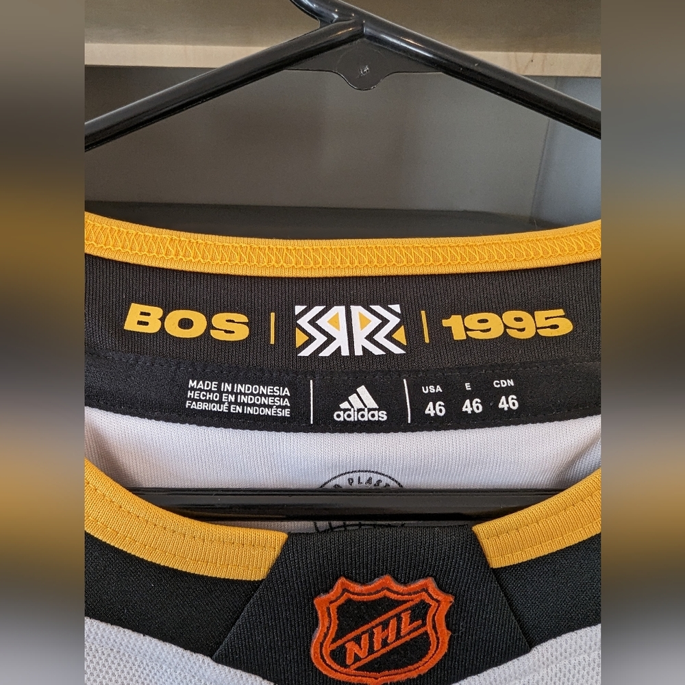 Authentic Bruins Reverse Retro Jersey (Size 46) - image 3